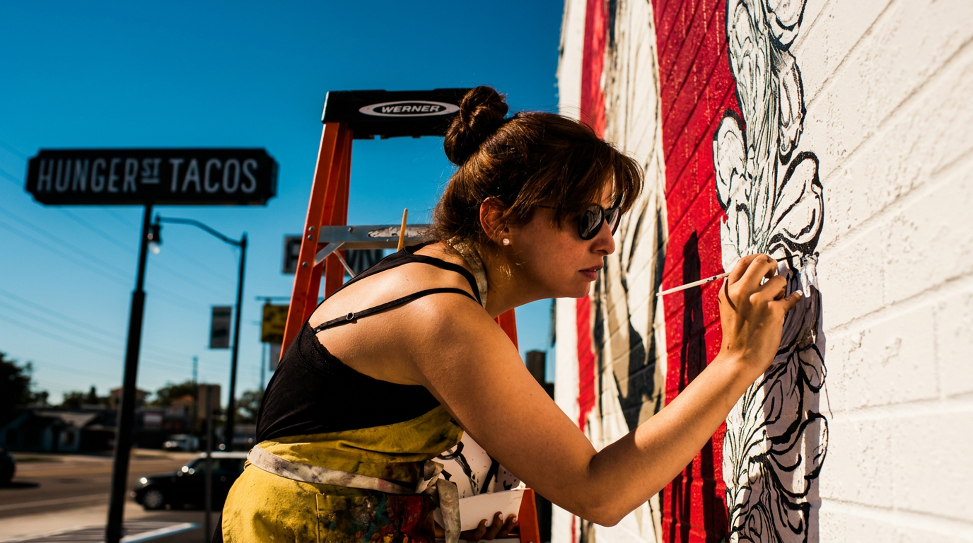 Stories painted on every wall