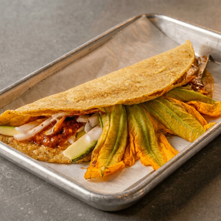 Squash Blossom Quesadilla