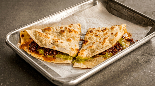 Chorizo Quesadilla.