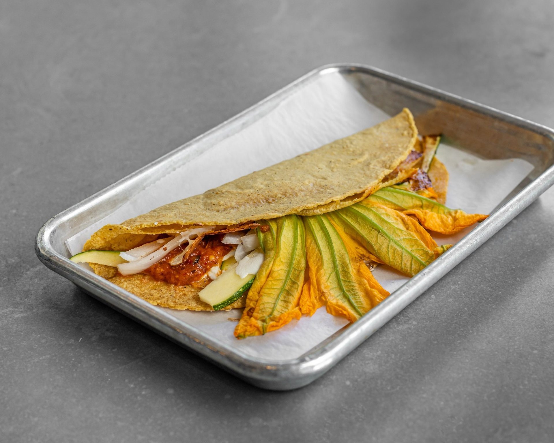 Tortillas pressed fresh every day