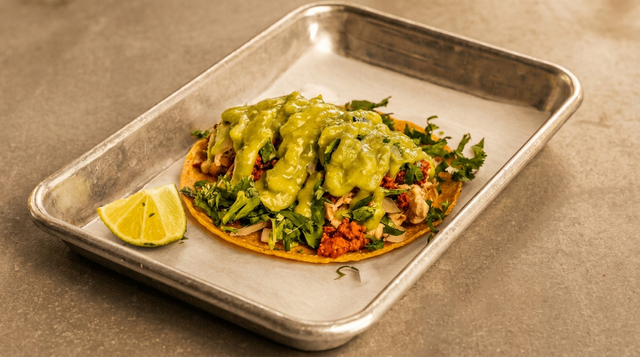 Chori-Pollo Taco.