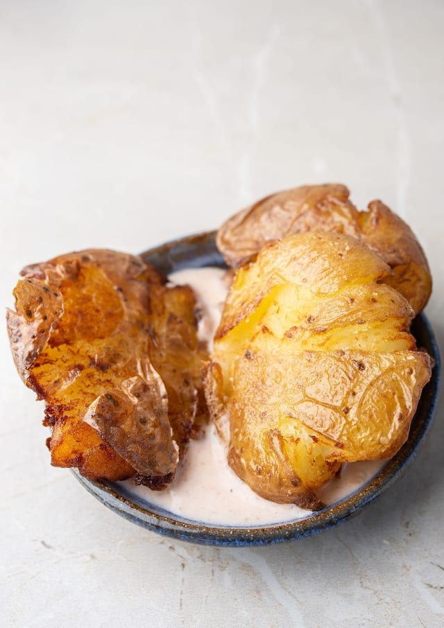 Smashed Potatoes.