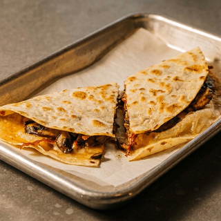Mushroom Quesadilla