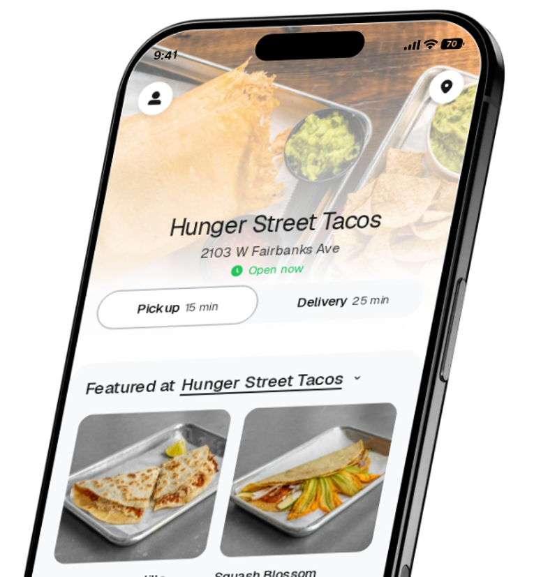 Hunger Street Tacos app preview
