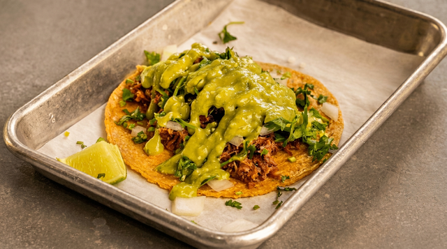 Suadero (Brisket) Taco.